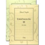 Einsöngslög III (Há / Lág)