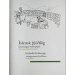 Íslensk þjóðlög – Útsetningar fyrir píanó – Grunnnám